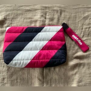 Estée by Estée Lauder, Striped Cosmetic Bag